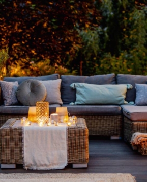 Jesienne przyjęcie w ogrodzie