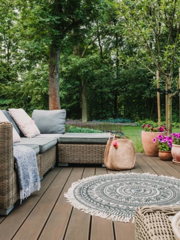 Urządź balkon lub taras w modnym stylu boho!