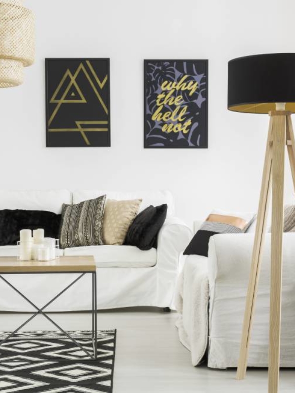 Nowoczesne lampy z naturalnych materiałów