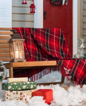 Przygotuj dom na święta! Świąteczny klimat na ganku i w ogrodzie