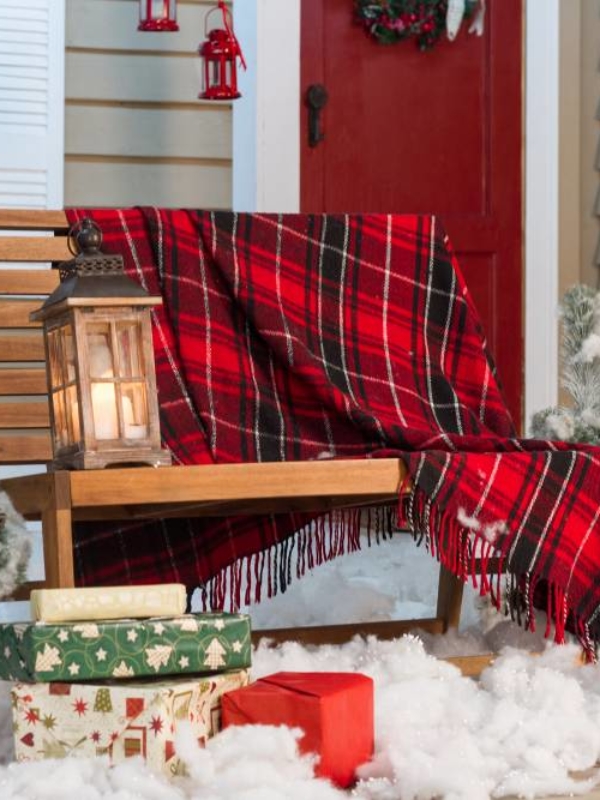 Przygotuj dom na święta! Świąteczny klimat na ganku i w ogrodzie